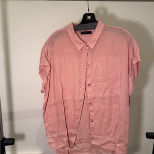 Maven West Soft Pink Button-Down Shirt